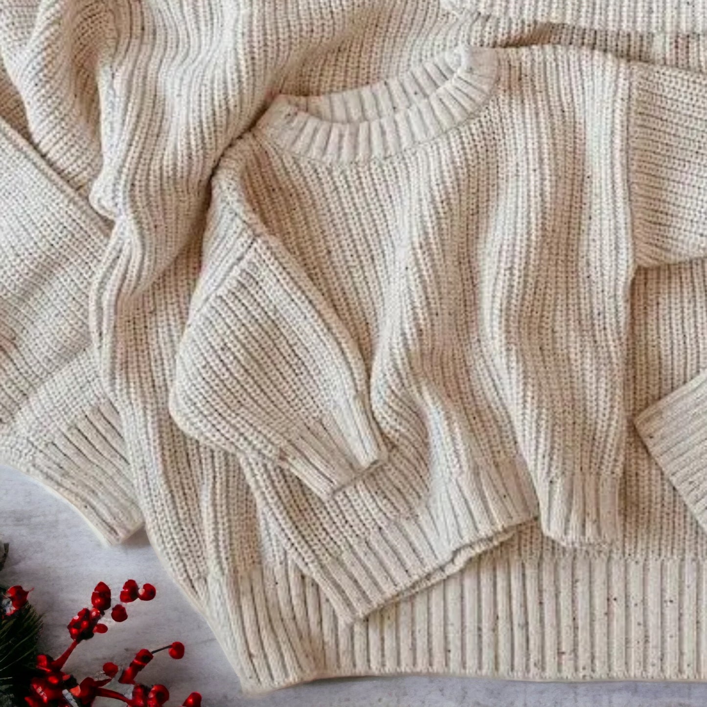 Speckled Knit Jumper