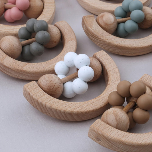 Silicone & Wooden Teethers